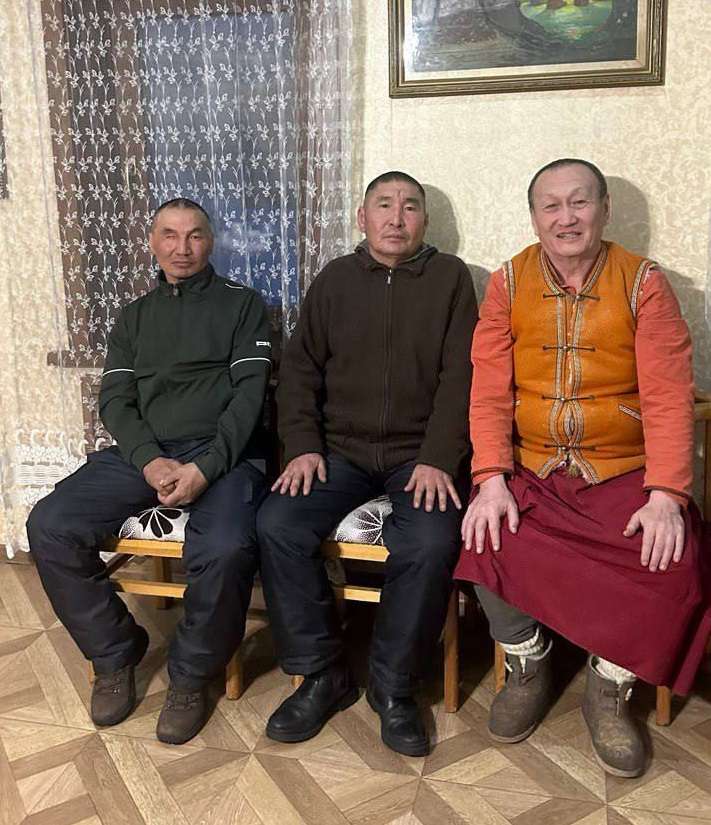Баир Дамбаев, Гэндэн Цыренов Хамба лама Дамба Аюшеевтэй